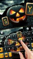 Fond de clavier Spooky Pumpkin capture d'écran 1