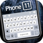 Gray Phone 11 Pro Thème icône