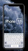 Teclado Gray Phone 11 Pro Cartaz