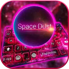 最新版、クールな Spacedust のテーマキーボード