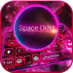 Spacedust Tastatur-Thema