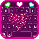 Sparkle Neon Heart icon