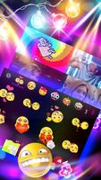 Teclado Sparkle Neon LED Light imagem de tela 3