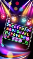 Teclado Sparkle Neon LED Light imagem de tela 1