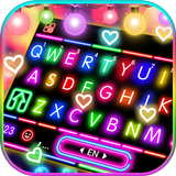 Sparkle Neon Lights 키보드 백그라운드 APK