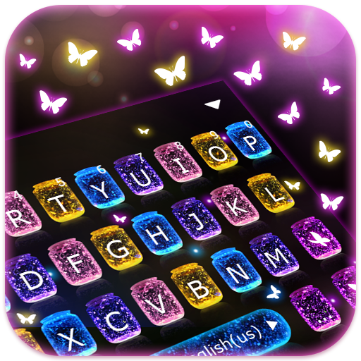 Teclado Sparkle Butterfly