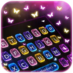 download Sparkle Butterfly Tastiera APK