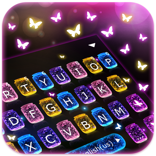 Sparkle Butterfly 主題鍵盤