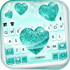 Glitter Heart キーボード アプリダウンロード