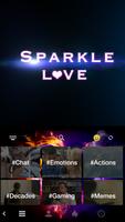 sparkle love Theme स्क्रीनशॉट 1