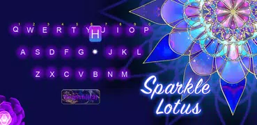 最新版、クールな Sparklelotus のテーマキーボー