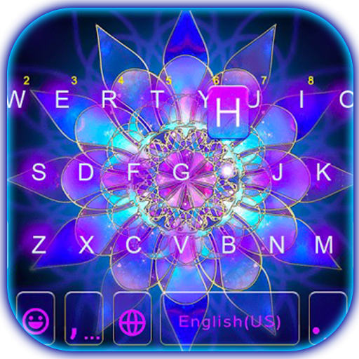 Tema Keyboard Sparklelotus