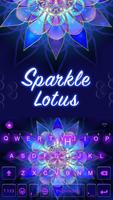 Sparkle Lotus Keyboard-poster