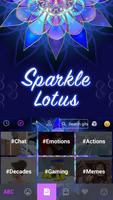 Sparklelotus Klavye Teması Ekran Görüntüsü 2