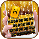 Sparkling Gold Tastaturhinterg APK