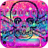 Sparkling Galaxy Skull icon