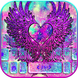 Sparkling Galaxy Wings कीबोर्ड