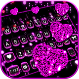 Sparkling Hearts 3D icon