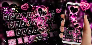 Sparkling Love Keyboard Theme