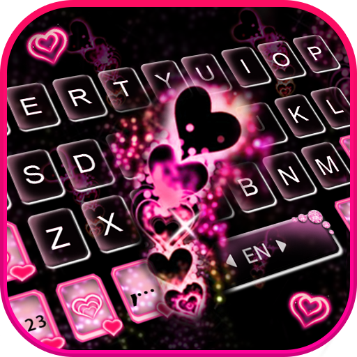 Sparkling Love Tema de teclado