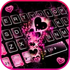 Baixar Tema de teclado Sparkling Love XAPK