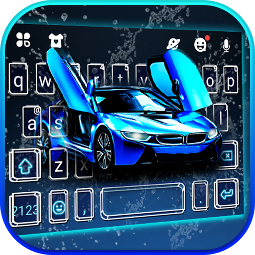 Speedy Sports Car Keyboard The