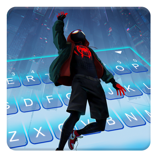Spider Man Miles 主題鍵盤