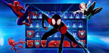 Spider Man Spiderverse Tema de teclado