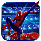 Tema Keyboard Spider Man Spiderverse ícone