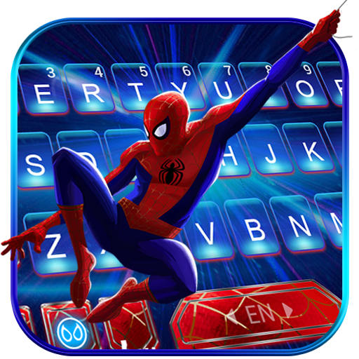 Spider Man Spiderverse Tema de teclado