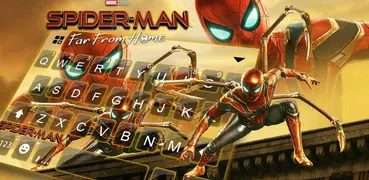 Spiderman Far From Home Tastatur-Thema