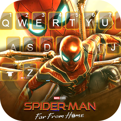 Spiderman Far From Home Tema de teclado