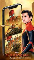 Spiderman Far From Home Toetsenbord Thema-poster