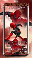 Spiderman Far From Home Tema de teclado captura de pantalla 1