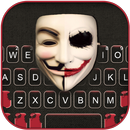 Split Horror Mask Keyboard Bac APK