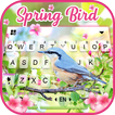 Фон клавиатуры Spring Bird