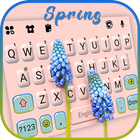 Fond de clavier Spring Flowers icône