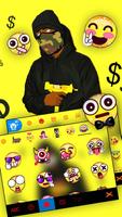 Tema Keyboard Swag Boy imagem de tela 2