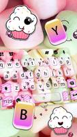 الكيبورد Sweet Marshmallow تصوير الشاشة 1