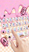 Donut Pink Drip कीबोर्ड स्क्रीनशॉट 1