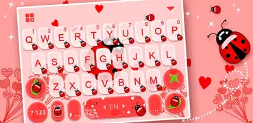 Sweet Ladybird Keyboard Theme