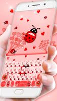 برنامه‌نما تم صفحه کليد Sweet Ladybird عکس از صفحه