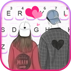 Thème de clavier Sweet Love2 icône