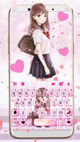 Sweet Pink Girl Affiche