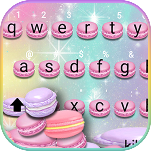 Sweet Macarons Tema de teclado