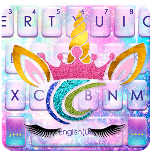 Tema Keyboard Sweetie Unicorn 