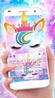 Sweetie Unicorn Galaxy Plakat