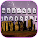 Fond de clavier Stonehenge Lightning APK