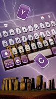 Fundo do Teclado Stonehenge Lightning imagem de tela 1