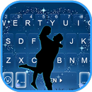 خلفية الكيبورد Star Heart Coup APK